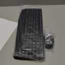 Logitech MK345 Wireless Keyboard and Mouse Combo with Palm Rest, 2.4 GHz USB Receiver, Compatible with PC, Laptop, Black