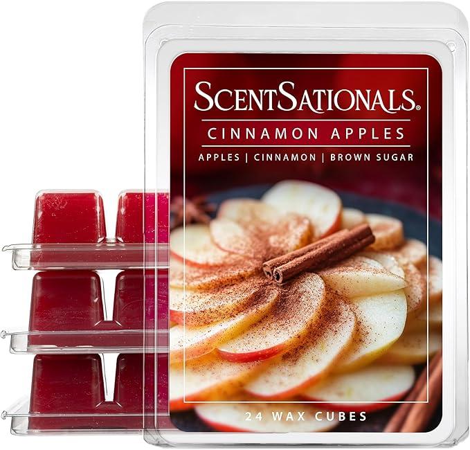 21 Cubes of Scented Wax, Cinnamon Apple