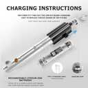 BSTSABER Upgrade App Control ANK Lightsaber, Smooth Swing 16 Sets Sound Effects 3 Light Effects and 16 Colors Change, Metal Dueling Light Saber for Adults Cosplay Gift (RGB-ANK), Standard Size