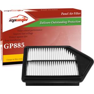 EPAuto GP885 (CA10885) Engine Air Filter Replacement for Honda CR-V (2010-2011) - Rigid Panel Filter for Fuel Efficiency and Engine Protection
