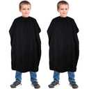 Geyoga 2 Pcs Kids Barber Cape Kids Hair Cutting Capes for Salon Waterproof Apron for Haircut 47. 3 x 31. 5 Inch