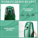 Maxcheck 4 Pcs Automatic Air Freshener Spray Dispenser Wall Mounted Automatic Spray Dispenser Air Freshener for Bathroom Battery Operated Free Standing for Commercial Place and Room (Dark Green)