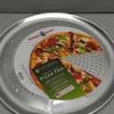 Nordic Ware 46000 Naturals Aluminum Commercial 16" Hot Air Pizza Crisper, Silver