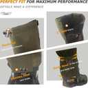 Frelaxy Leg Gaiters Ultra HIGH-Performance Hunting Gaiters, 100% Waterproof Hiking Gaiters with Upgraded Rubber Foot Strap, Adjustable Snow Boot Gaiters