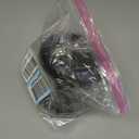 MroMax 1Pc 5.11 Inch Stroller Wheel Set, 130mm x 33mm Swivel Wheel, for 19mm Circular Pipes, Plastic Swivel Wheel Replacement for Pet Stroller Black