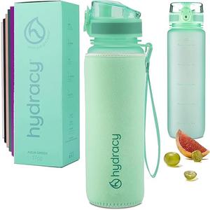 Hydracy Premium Sports Bottle 32oz Moonlight Green