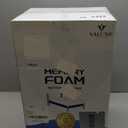 Dual Layer 3 Inch Memory Foam Mattress Topper King Size, 2 Inch Cooling Gel Memory Foam Plus 1 Inch Pillow Top Mattress Pad Cover, with 8-21 Inch Deep Pocket