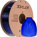 3DHoJor PETG Filament 1.75mm, PETG 3D Printing Filament, 2.2 LBS (1KG) Cardboard Spool, Fit Most FDM 3D Printer,Blue…