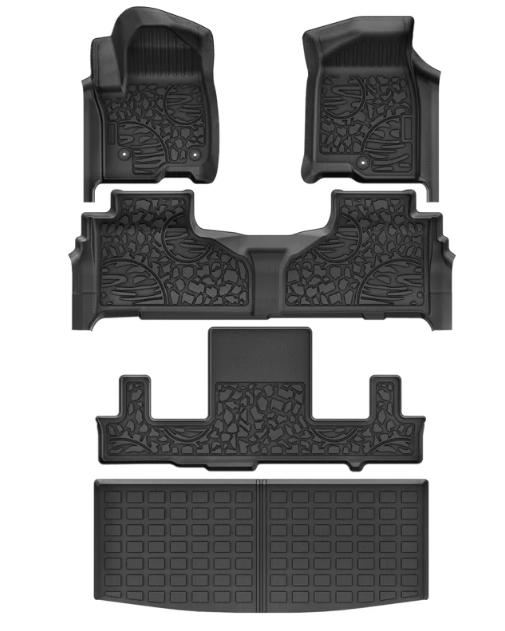 Auto Drive All Weather Floor Mat fit for 2021-2023 2024 Chevrolet Tahoe GMC Yukon Cadillac Escalade Yukon Denali