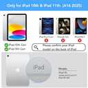 Keyboard Case for iPad 10th Generation 2022 & 11th (A16, 2025)  Magic-Style Keyboard with Multi-Touch Trackpad  Floating Cantilever Stand  Magnetic Case for iPad 10.9 inch 10th / 11th Gen. (Black)