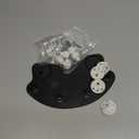 Patent PendingStand Mixer Attachment Holders, Compatible with Kitchenaid Mixer & KitchenAid Flat Beater, Kitchen Accessory Organizer, Accessories for Storing Dough Hooks,Flat & Flex Edge Beater