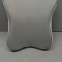 JINXIA Knee Pillow for Side Sleepers, Comfortable Memory Foam Leg Pillow for Side Sleeping, Pillow Sleeping Between Legs Aligns Spine, for Hip, Back & Sciatica Pain Relief, White and Gray