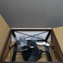 LEDIARY Ceiling Fan with Light, 24 Inch Farmhouse Caged Flush Mount, Low Profile Fan Light Fixture, Small Industrial Rustic Ceiling Fan with Remote