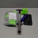 XINDELL Windshield Cleaning Tool for Car  27inch Extendable Handle Window Cleaner with Reusable Microfiber Pads, Streak-Free Interior & Exterior Auto Glass Cleaner (Green)