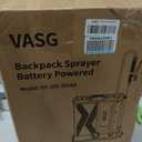 Battery Powered Backpack Sprayer 4 Gallon, 21V 2.6Ah Electric Sprayer