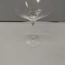 Hand Blown Crystal Martini Glasses, Long Stem Cocktail Glass, 4.8 oz, Set of 4, Clear