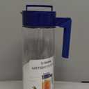 Takeya Patented and Airtight Pitcher Made in the USA, 2 Quart, Blueberry, 10034 (64 Ounces)