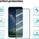 2 Pack Screen Protector for Samsung Galaxy S26 Plus, 2 Tempered Glass Screen Protector,Case Friendly,Scratch Resistant,HD-Clear,Clear Black