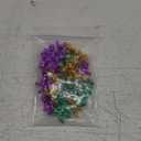 King Cake Babies, 1.2inch Mini Plastic Babies Metallic Tiny Babies for Party Cake Decorations, Ice Cube My Water Broke Baby Shower Games, Mardi Gras Party Favors