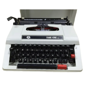 Vintage Chang Kong 310 Manual Typewriter - Retro Metal Keyboard