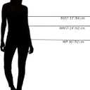 Star Vixen Women's Plus-Size Short-Sleeve Ballerina Wrap Dress (Black)