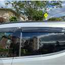 94534 Sunproof Waterproof Side Window Wind Deflector, 4pcs Protective Replacements Rain Guards Set, Window Visor fit for 2013-2018 Hyundai Santa Fe (Excludes XL Model)