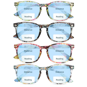 BLS BLUES Reading Glasses for Women/Men, Bifocal, Progressive, Readers for Women/Men, Eye glasses, Blue Light Reading Glasses, +2.0