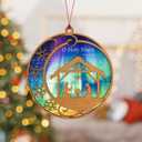 3 x Christmas Nativity Ornament 2026 - Christian Christmas Ornaments - Religious Christmas Ornaments - Christmas Ornaments - Christian Christmas Decor - Christmas Decoration
