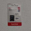 SanDisk Ultra 64GB microSDXC UHS-I Card with Adapter, Grey/Red, Standard Packaging (SDSQUNC-064G-GN6MA)