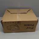 XVISHX 50 x 50 Inch Baby Playpen with Mat, Playpen for Babies and Toddlers, Baby Playard for Indoor & Outdoor Active Center Game Fence, with SkinFriendly Fabric and Soft Breathable Mesh, Grey