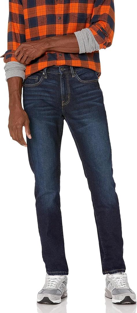 Amazon Essentials Mens Slim-Fit Jeans - Discontinued Colors (36W x 34L, Indigo Wash)