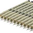 Mr. Pen- Drawing Pens for Artists, 0.3mm, 12 Pack, Black Ink, Micro Fine Point, Fineliner for Sketching Bulk, Bible Journaling