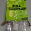 Youngever 9 Pack 9-ounce Plastic Drinking Tumblers, Unbreakable Glasses, Reusable Plastic Cups, Drinking Glasses - NO BPA | Top-Rack Dishwasher Safe