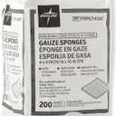 Medline Non-Sterile Cotton Woven Gauze Sponges, 8 Ply, Ideal for Wound Dressing and Cleaning, Case of 4000