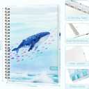 2 x 2026 Planner, Weekly and Monthly Calendar Agenda Planner, Jan 2026 - Dec 2026, Academic Planning Book, Desk Accessories and School Supplies for Women & Men - A5 (6.3" x 8.5") (Whale)
