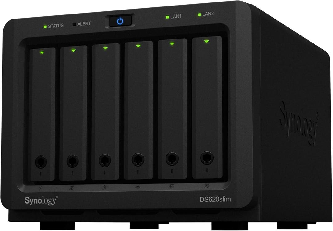 Synology 6 bay 2.5" NAS DS620 Slim (Diskless)