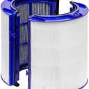 2-IN-1 Filter Replacement for Dyson PH01 HP07 HP10 TP07 TP10 TP09 HP09 HP06 TP06 Air Purifier 360 Combi Glass Pure Cool Hot Humidify Fan, 2-IN-1 Filter+ Carbon Filter (Upgraded)