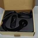 Trucker Bluetooth Headset, Wireless Headset with Mic, Bluetooth Headsets with Dual Noise Cancelling Microphone & Mute Button, 55Hrs Working Time PC Headsets for Cell Phones, Computer, Truck Driver (Black)