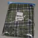 Kuoser Waterproof Dog Coat, Reversible Dog Jacket for Medium Dogs, Adjustable Durable Doggie Winter Coat Warm Puppy Cold Weather Apparel from Small to Large Breed, Green M (Medium (Pack of 1))