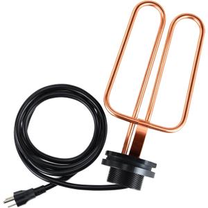 1500W Submersible Stock Tank Heater Compatible with Rubbermaid Stock Tanks Water Trough Heater, Livestock Water Heater Water De-Icer 3-Years Free Replacement