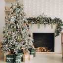 24 Pcs Green Coquette Christmas Bow Decoration Satin Ribbon Bows Twist Tie for Xmas Home Wedding Coquette Aesthetic Party Decor(5" X 7")