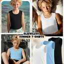 Oakgarden 3 Pack Boys Tank Tops, 3-Color, 5-6 Years