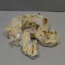 Artoid Mode Gold Heart Gauze Table Runner 120 Inch 10FT, Glitter Metallic Foil Valentine’s Day Sheer Dining Anniversary Wedding Table Decor for Home Party