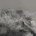 Merelax Soft Area Rugs for Livingroom Bedroom, Shaggy Plush Fuzzy Fluffy Carpet Furry Fur Rug, Modern Indoor Comfy Nursery Kids Dorm Home Decor Floor Mat, 3 x 5 ft, Tie-Dyed Black & Grey