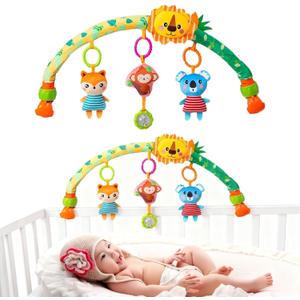 Pau1Hami1ton Baby Stroller Arch Toys, Car Seat Toys,Baby Gifts.S-19(Lion)