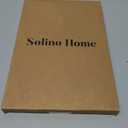 Solino Home 100% Pure Linen Decor Pillow Cover Beige, Montauk 20 x 20 in | Cushion Sham, a soft cushion cover for sofas, beds, and benches, textured handwoven linen, Champagne Beige, OEKO-TEX Certified
