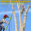 Slingshot Arborist Throwline Rope Launcher, High-Accuracy & Effort-Saving Rope Slingshot for Tree Work & Line Placement