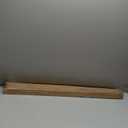 LazBlinds No Tools No Drill 1" Vinyl Mini Blinds, Cordless Blinds for Windows, Light Filtering Horizontal Window Blinds & Shades, 37" W x 48" H, White