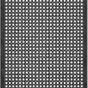 Ottomanson Heavy Duty Rubber Floor Mat  Non-Slip, Waterproof, Easy to Clean  Anti-Fatigue Mat for Commercial Kitchens, Restaurants, Workshops  Oil Resistant, Hose Washable  36" x 60", Black