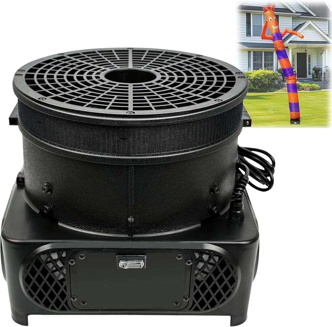 3/4 HP Inflatable Tube Man Blower Fan, 550W Wacky Waving Inflatable Tube Guy Air Blower, High-Power Air Fan, for Festivals and Grand Openings